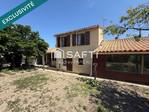 Maison de 5 pièces, 107m2, 550m2 de terrain clos