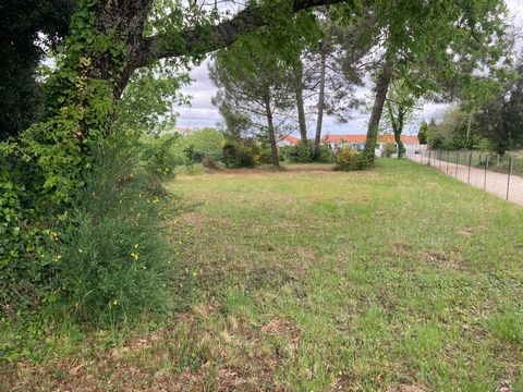 Dpt Charente Maritime (17), à vendre SAINT-AUGUSTIN , terrain à bâtir de 964 m²