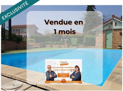 Plain-pied 112 m², 3 chambres (possibilité 4), piscine, secteur Danet