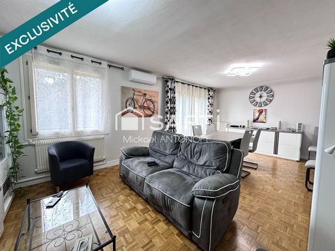 Appartement 4 pièces avec balcon et cave