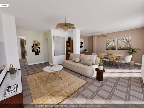 Appartement T4 de 80m² balcon, loggia et cave