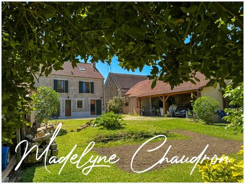 Bouray-sur-Juine centre (91) Maison de charme 170 m² + jardin clos sans vis-à-vis - 5/6 chambres