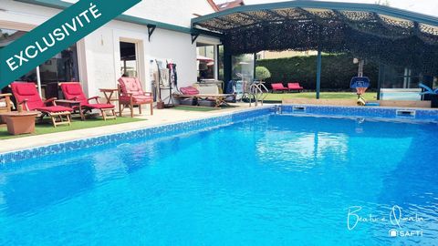 Maison familiale avec piscine chauffée