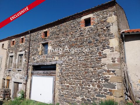 Grange élevée sur 2 niveaux et demi avec "cave voûtee"