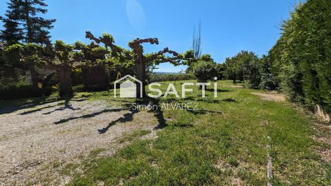 Terrain 746 m2, sur les coteaux de Gratentour