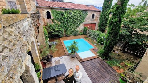 Maison de maitre avec piscine
