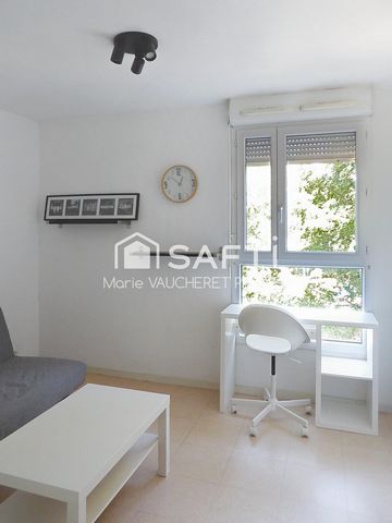 Studio meublé de 18 m2 à loué