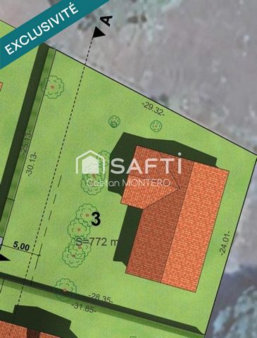 À vendre – Terrain à bâtir de 772 m² à Pissos (40)