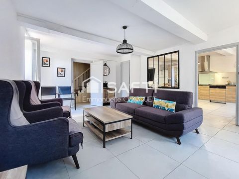 Maison vigneronne 4 chambres de 115 m² avec Terrasse et grand garage en rez-de-chaussée