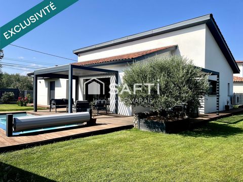 SUPERBE MAISON COMTEMPORAINE A LESPINASSE