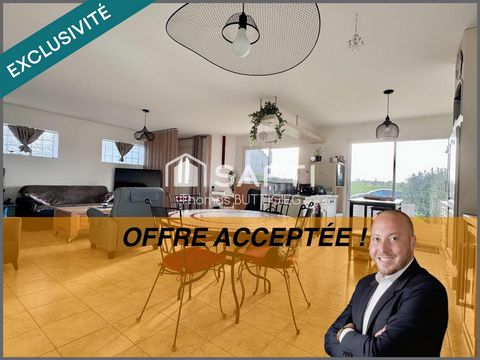 Maison sans travaux, 3 chambres, bureau et garage.