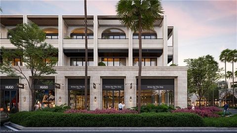 Residence 302 offers over 600 square feet of private outdoor living space complete with a built in gas grille. Experience the height of downtown living at The Avenue, Naples most exciting new luxury address, where sophisticated design meets world cla...
