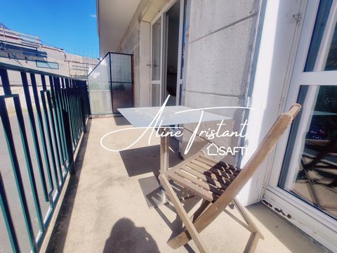 Appartement F2 - 1 chambre - Balcon coté jardin Sud Ouest