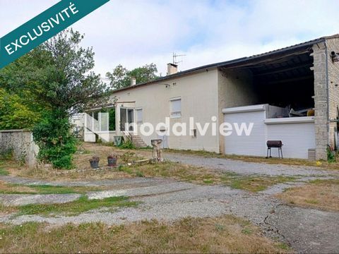 Maison en pierre, garage, dépendance, jardin ! Parcelle constructible à revendre !