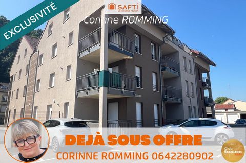 Bel appartement avec Balcon, cave et 2 parkings dont 1 intérieur