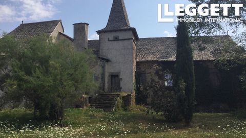 A14766 - Large country house located within easy reach of Naucelle 12800 with great amenities and train connection into Paris and 1.5 hours from Toulouse Airport. A delightful 13th century house that currently has five bedrooms, two lounges, bathroom...