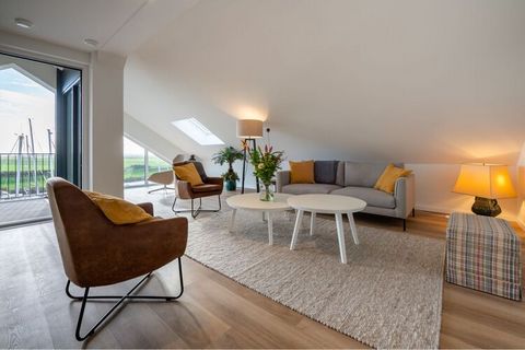 New for rent the luxurious loft apartments in Résidence Marina Kamperland! Luxury and comfort are paramount in these tasteful and modern loft apartments. The combination of the location at the marina, the Veerse Meer and the North Sea beach make thes...