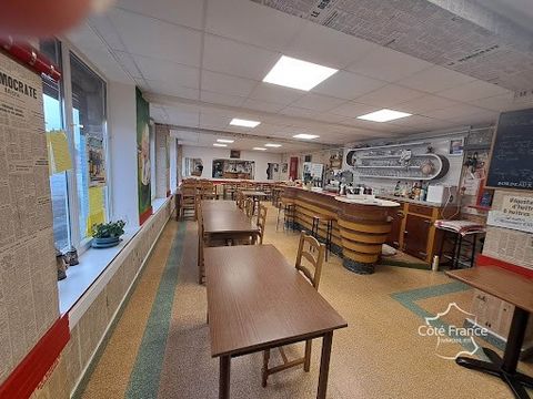 AISNE Restaurant/House, large parking, lots of passages. Exceptional situation on the edge of a RN Axe La Capelle - Hirson. Due to retirement, this restaurant is ideally located in the heart of Thiérache (Charleville-Mezieres 1h / Reims 1h30 / Brusse...