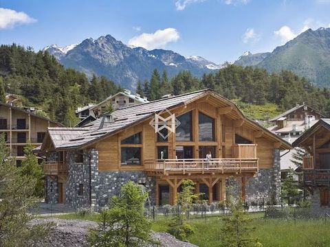 Discover this magnificent 'out-of-the-ordinary' chalet nestled in the heart of the charming Auron resort. Ideally located, in a dominant position yet within walking distance of the town center, this sumptuous chalet spans a vast space of 612 square m...