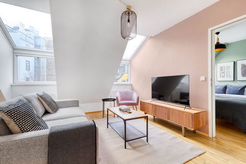 For stays longer than 1 month, we offer custom pricing. Please reach out for an exact quote! Discover the best of Vienna, with this modern apartment in a great location. It’ll be easy to simply show up and start living in this fashionably furnished a...