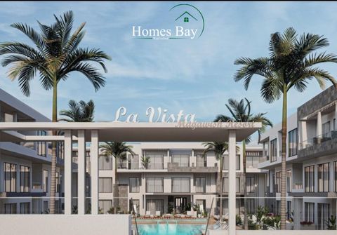 Apartament z 1 sypialnią na sprzedaż w La Vista Resort, Hurghada Widok na basen |82 mkw | 43 470 € Odkryj La Vista Resort: Witamy w La Vista Resort, wiodącym projekcie mieszkaniowym położonym w samym sercu tętniącej życiem dzielnicy Magawish w Hurgha...