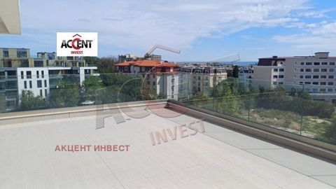 Exclusively from Accent Invest! Two-bedroom apartment. Act 16. Panoramic terrace 50 sq.m. We offer for sale a spacious, two-bedroom apartment with panoramic views in a new residential complex with an elegant vision and Act 16 in the resort 'St. St. T...