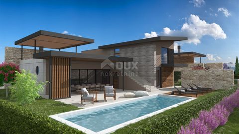 Location: Istarska županija, Vodnjan, Vodnjan. ISTRIA, VODNJAN - Luxury villa under construction Villa located in a beautiful and quiet part of Vodnjan with a unique view of the sea and the Brijuni islands. The start of construction is planned in Nov...