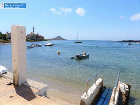 PRIMERA LÍNEA real estate offers an apartment in urbanization PUEBLO PESCADOR, km 14 of La Manga, it is a lifelong family area with the beach next door. This property is distributed in two double bedrooms, a full bathroom, an equipped kitchen, furnis...