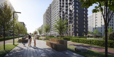 Предлагается квартира студия комфорт-класса 26,44 кв.м в корпусе 6 на 15 этаже, в ЖК «Мытищи Парк» Квартира с предчистовой отделкой. Доступность дополнительных опций уточняйте у застройщика. Планировкой предусмотрены: Прихожая - 5,66 м² Кухня-ниша - ...