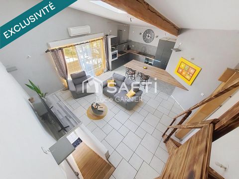 Maison 3 pièces avec jardin et garage