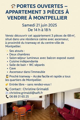 Proche toutes commodités Appartement T3 lumineux