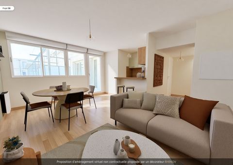 Appartement + cave + stationnement sous-sol