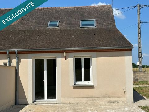 Maison 71 m², 3 pièces, 2 chambres, un bureau, terrasse, jardin, stationnement.
