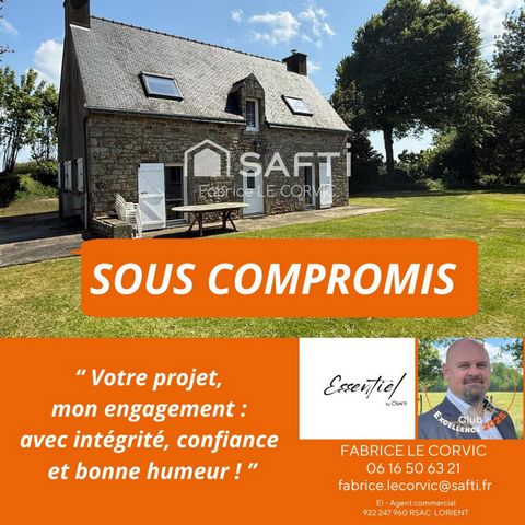 A GUENIN, MAISON TRADITIONNELLE DE 85 M2 AVEC UNE DÉPENDANCE SUR UN TERRAIN DE 3360 M2