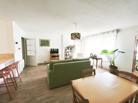 TOULOUSE - BEL APPARTEMENT MEUBLE T3 DE 73M² AVEC TERRASSE ET PKG EN SOUS-SOL