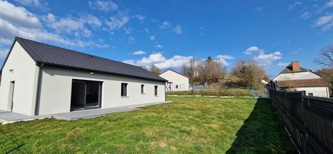 Maison neuve 3 chambres avec jardin, au calme et proche commodités