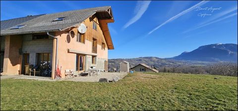 Dpt Haute Savoie (74), à vendre LES OLLIERES maison Mitoyenne 5P de 156 m² au calme avec terrain de 800,00 m²