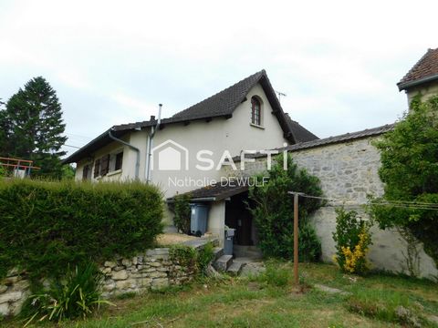 Maison 3 chambres 101m2 jardin 1749m2 +garage et dépendances axe Reims/Laon 160 000 euros !!!