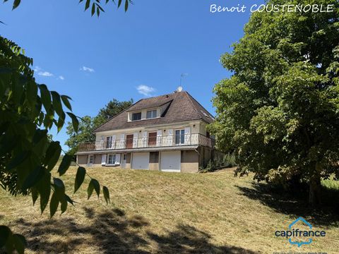 Maison à vendre 7 pièces VENOY (89) - Maison de 169 m² - 6 chambres - Terrain 6 400 m²
