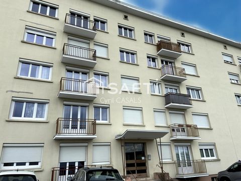 Appartement 3 pièces rénové spacieux et lumineux.