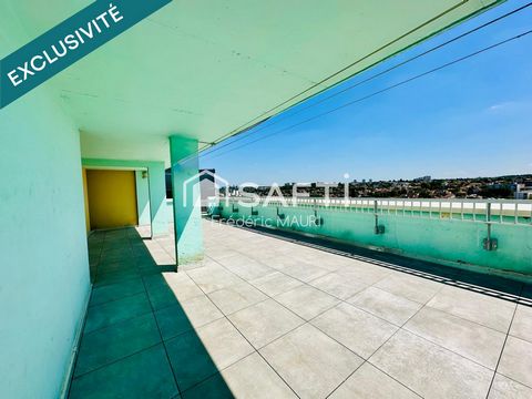 3 pièces 60 m² + terrasse exceptionnelle