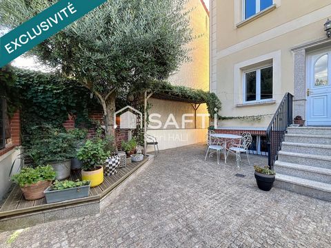 BOIS-COLOMBES- Impasse au calme- Emplacement premium- 6 piéces- 4 chambres, stationnement, garage.