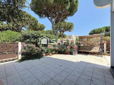 T2 cabine avec grande terrasse et stationnement – Au calme
