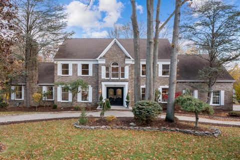 Completely Renovated, Stunning 5 Bedroom, 4 Bath Center Hall Colonial features a Grand Marble Entry Foyer, Formal Living room, Dining room, and Gorgeous State-of-the-art Kitchen with white Custom cabinetry, Carrara marble contrasted with a beautiful ...