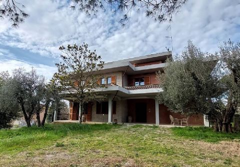 CASTIGLIONE DEL LAGO (PG), Loc. Pozzuolo Umbro: Independent villa on three levels of 500 sqm approx, composed of: - Ground floor: entrance, large living room, kitchen, dining room with fireplace, pantry, a bathroom and a double bedroom. - First floor...