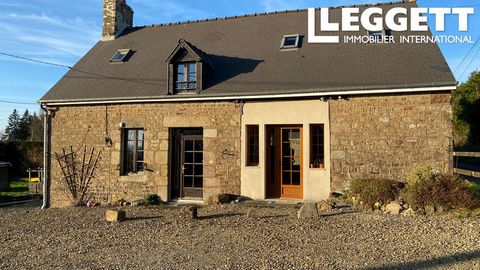 A18791KIW50 - 3-bedroom detached stone property with garden, outbuilding and well set in peaceful countryside, 3km from the village centre and 10km from the market town of St Hilaire du Harcouet (South Manche). The village has all the essentials - ba...