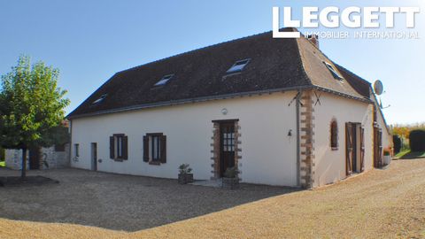 A23747DBR49 - Situated in the countryside 5 minutes from the market town of Noyant with shops, supermarkets, restaurants, bars and boulangeries. An ideal location to visit all the lovely parts of the Loire Valley including Saumur, Bauge, Langeais and...