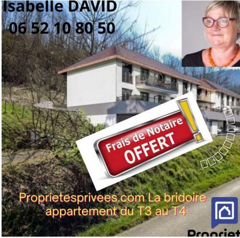 Savoie-73520-La bridoire , à 5 minutes du lac d'aiguebelette, appartements T4