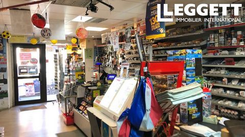 A24524JLV09 - Property comprising a shop, tobacco, newspapers, stationery, Loto Games FDJ, parcel relay, confectionery, drinks, small hardware. Very well located business premises of 60m2 with storeroom, annual turnover; excluding tax €275,958 - Net ...