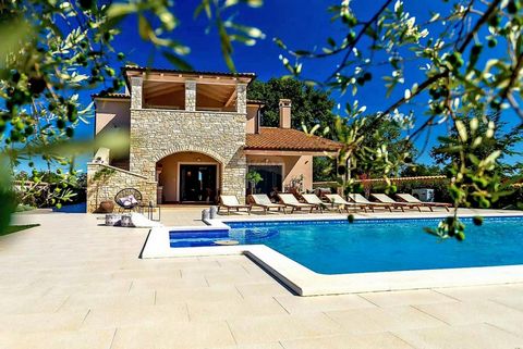 Perched at the edge of a sleepy little village amidst the fragrant Mediterranean woodland and lush meadows of the magical Istrian countryside Villa combines luxurious accommodation with an extraordinary range of activities and plenty of open space fo...